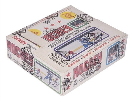 1979-80 O-Pee-Chee Hockey Unopened Wax Box (48 Packs) – BBCE Certified